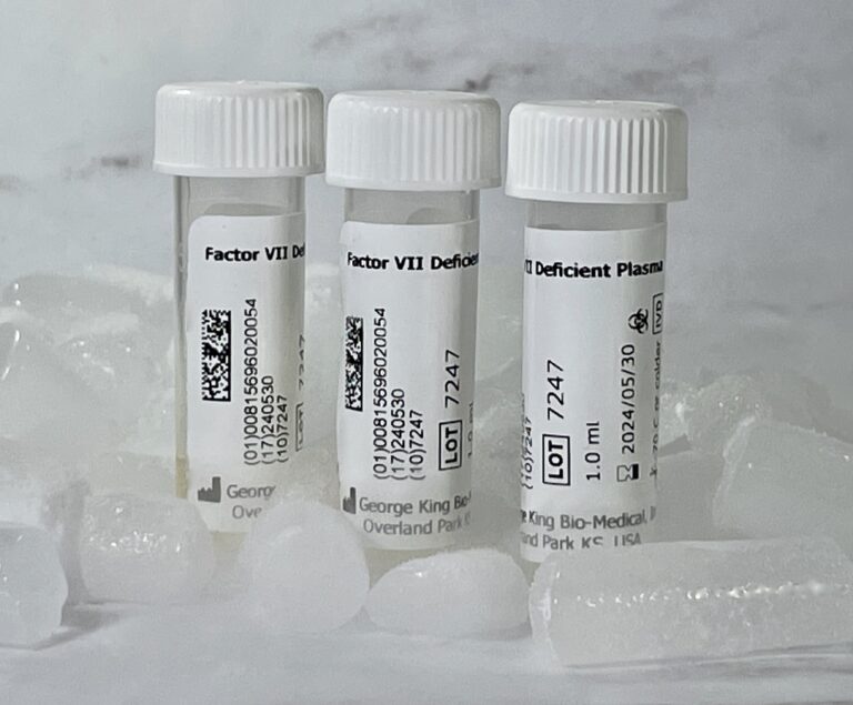 Congenital Factor VII Deficient Plasma King BioMedical, King BioMedical, Inc.