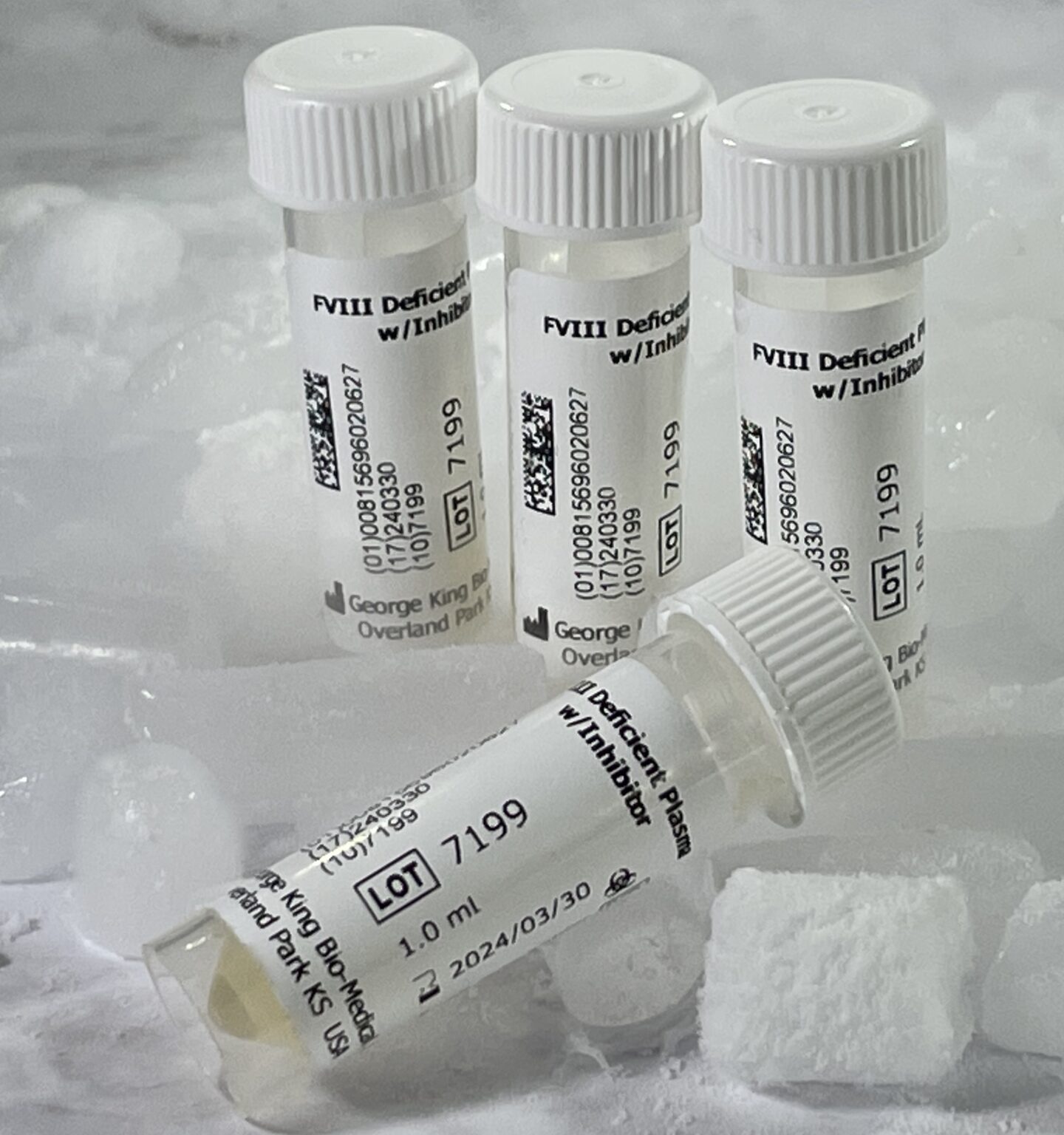 Factor VIII Deficient Plasma with Inhibitor King BioMedical, King Bio