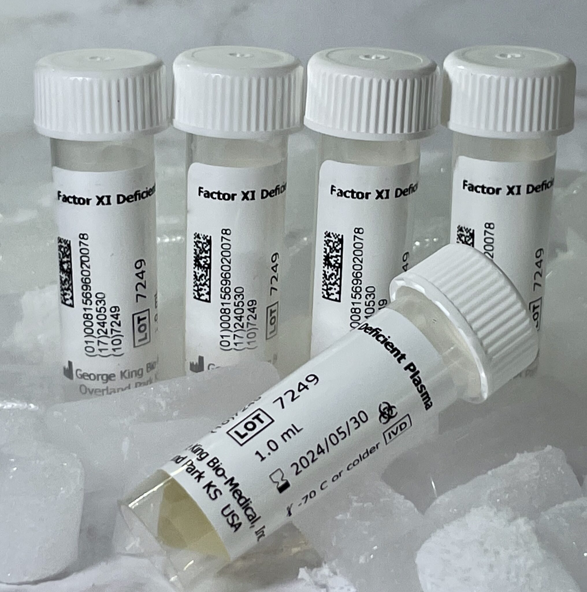 Congenital Factor XI Deficient Plasma King BioMedical, King BioMedical, Inc.