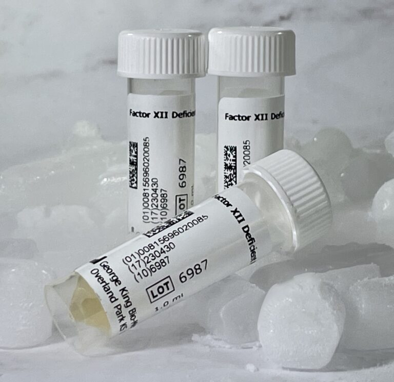 Congenital Factor XII Deficient Plasma King BioMedical, King BioMedical, Inc.